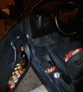 Motorista autuado por embriaguz