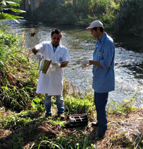 Monitoramento rio Sorocaba